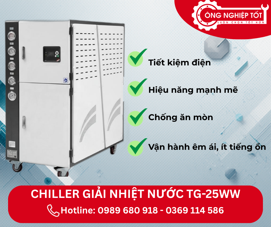Những ưu điểm nổi bật của Chiller TG-25WW